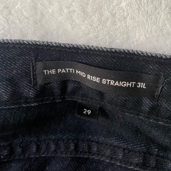 Denim Forum - Patti Mid Rise Straight 31L Jean - Picture 7 of 7